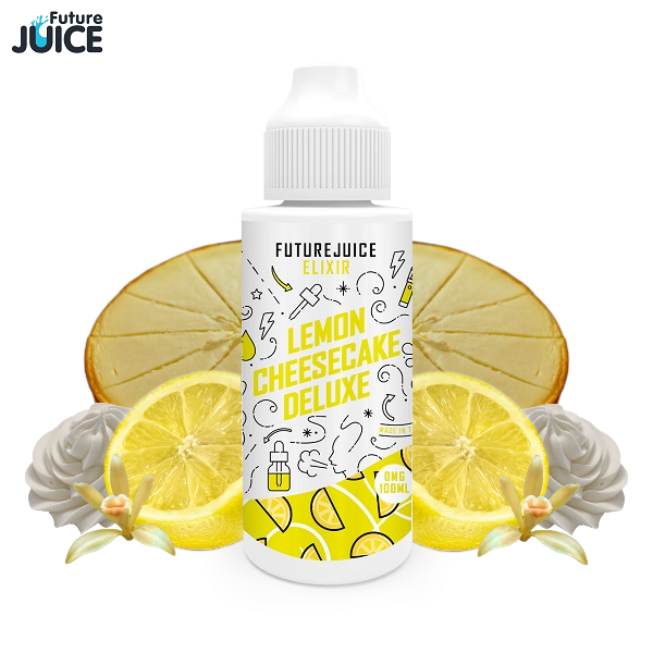 Future Juice Elixir Lemon Cheesecake Deluxe Liquid 01 Future Juice Elixir Lemon Cheesecake Deluxe E-Liquid