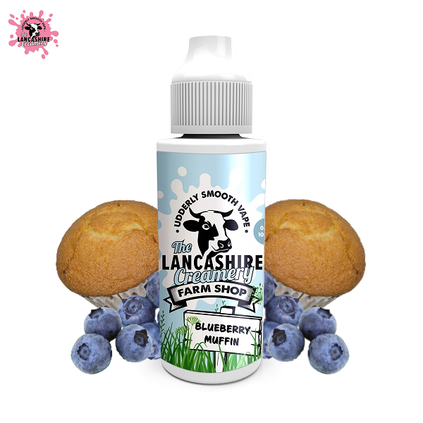 The Lancashire Creamery Farm Shop Blueberry Muffin Liquid 01.jpg The Lancashire Creamery Farm Shop Blueberry Muffin Liquid