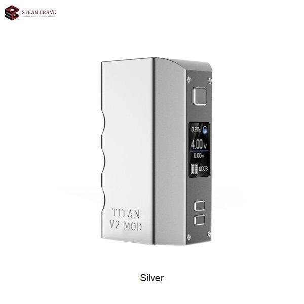Steam Crave Titan V2 Mod Silver