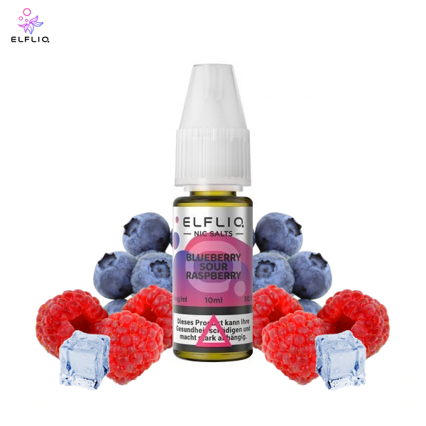 Elfliq Blueberry Sour Raspberry Nikotinsalz 20mg